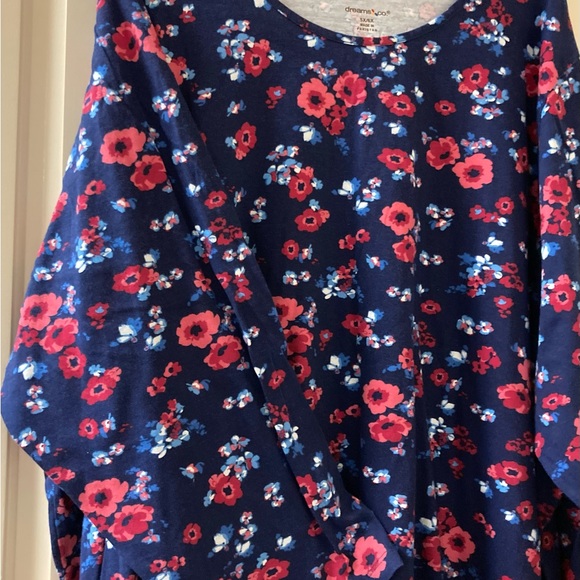 Lovely Dress Dark Blue DREAMS CO. Size 5X/6X Plus - Picture 6 of 6